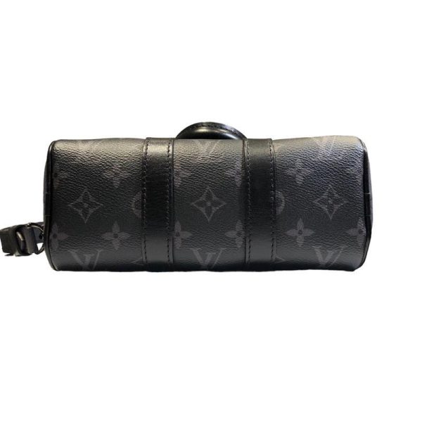 5 Louis Vuitton Keepall XS Monogram Eclipse Shoulder Bag Black