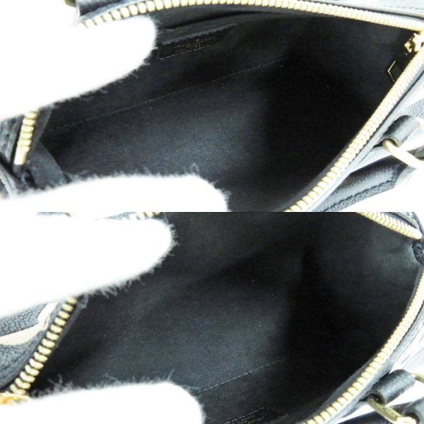 5 Louis Vuitton Papillon BB Hand Bag Bicolor Monogram Implant Black Beige