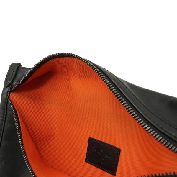 5 Louis Vuitton Monogram Shadow Flat Messenger Shoulder Pouch Clutch Bag