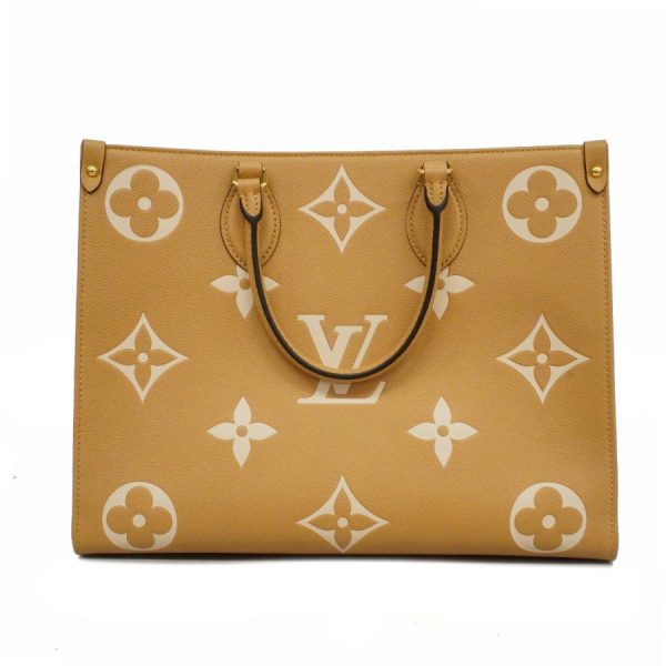 6 Louis Vuitton On The Go MM 2 Way Bag Monogram Implant