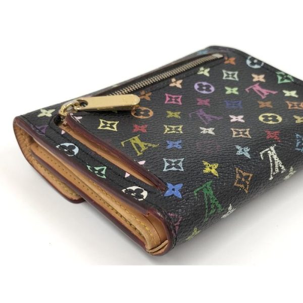 6 Louis Vuitton Portefeuille Koala Trifold Wallet Monogram Multicolor Noir