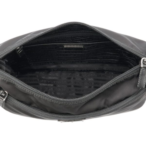 6 Prada Shoulder Bag Messenger Bag Nylon Black