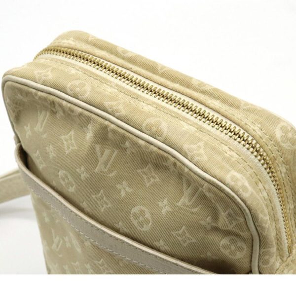 6 Louis Vuitton Monogram Mini Lin Danube Shoulder Bag Dune White Ivory