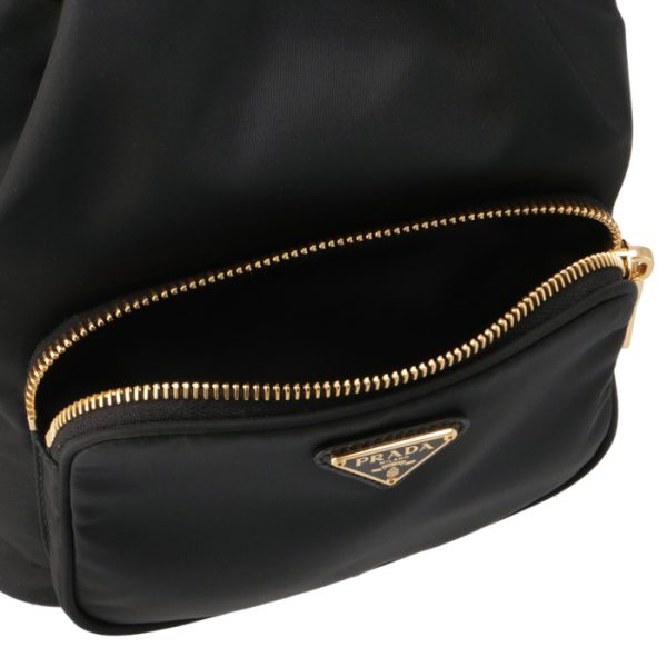 7 Prada Shoulder Bag Mini Bag Duet Nylon Black