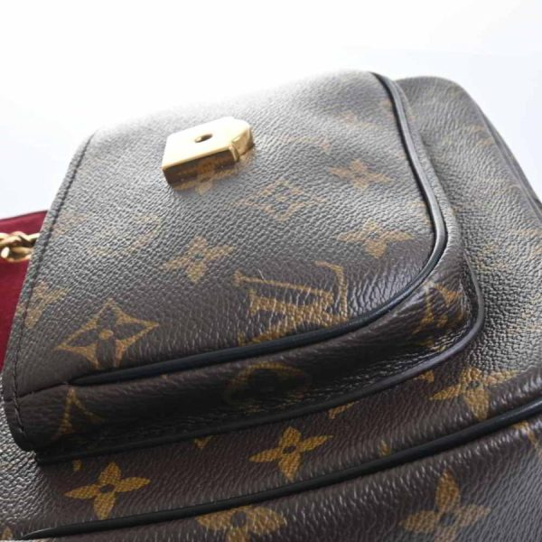 8 Louis Vuitton Monogram Passy Chain Shoulder Bag Brown