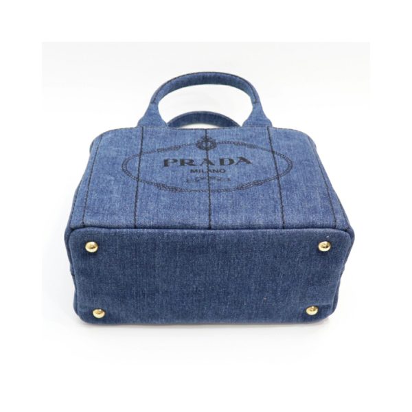 8 Prada Handbag Canapa Bag Denim Fabric