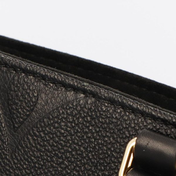 9 Louis Vuitton On The Go PM Shoulder Bag Monogram Emplant Black