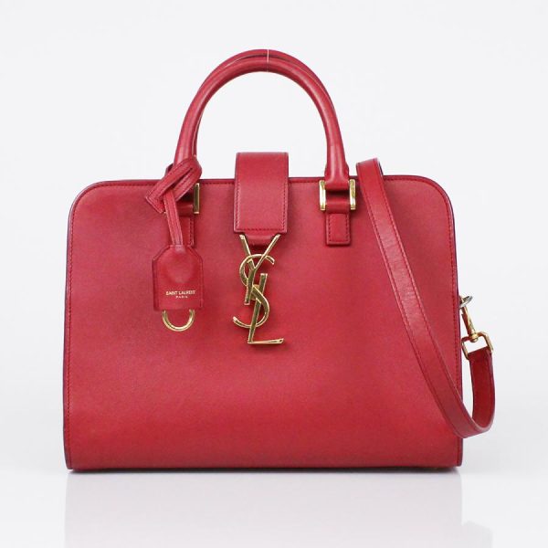 blanda co 12235yahoo Saint Laurent Monogram Vermillion 2WAY Shoulderbag Red