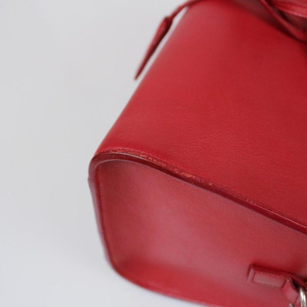 blanda co 12235yahoo 18 Saint Laurent Monogram Vermillion 2WAY Shoulderbag Red