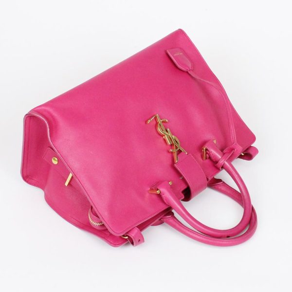 blanda co 15541yahoo 4 Saint Laurent Monogram FUXIA 2WAY Bag Brand Bag