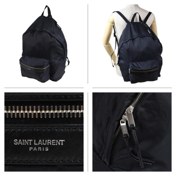 goodslabo slp 181019 11 2 d 20221018030820 Saint Laurent Paris Bag Backpack Rucksack Double Top Zip