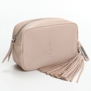 justbag01 SAINT LAURENT Belt Bag Leather Pink Rank A 2WAY Shoulder Bag