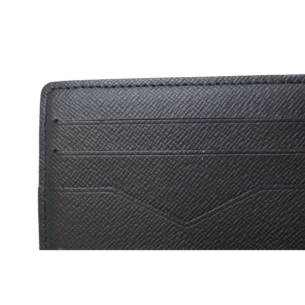 justbag7 Louis Vuitton Portefeuille Pance Wallet with Money Clip Black Gray Damier Graphite