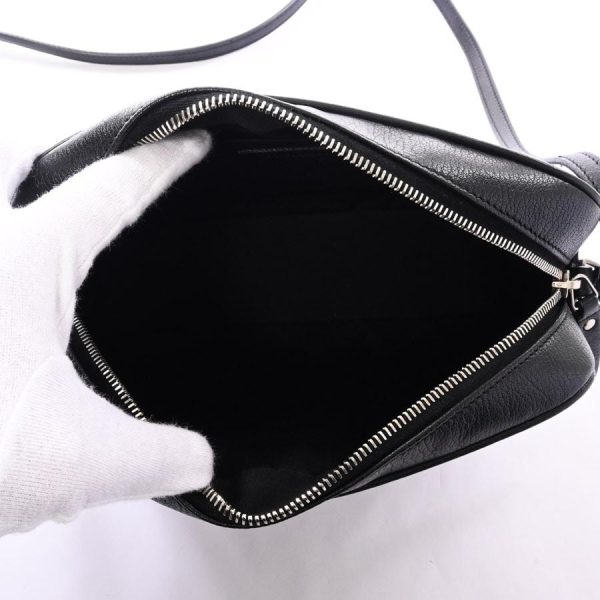 rodeo shop 6042437 3 d 20221227133250 Saint Laurent Lou Camera Bag Shoulder Bag Kataoshi Leather Black