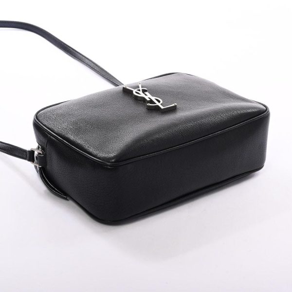 rodeo shop 6042437 4 d 20221227133251 Saint Laurent Lou Camera Bag Shoulder Bag Kataoshi Leather Black