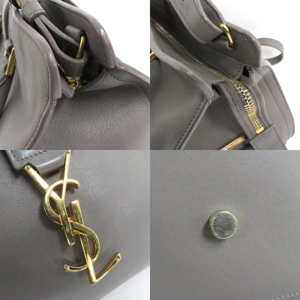 ueda shopping n2204 04 300653yk 4 Saint Laurent Baby Monogram Cabas Handbag Shoulder Bag 2Way Leather