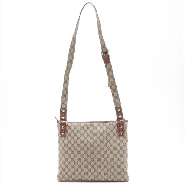 usus ap015106 1 Gucci GG Supreme Shoulder Bag Beige