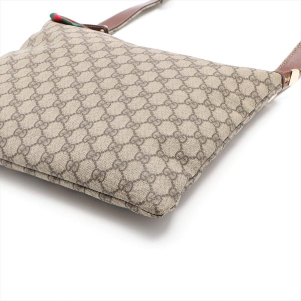 usus ap015106 2 Gucci GG Supreme Shoulder Bag Beige