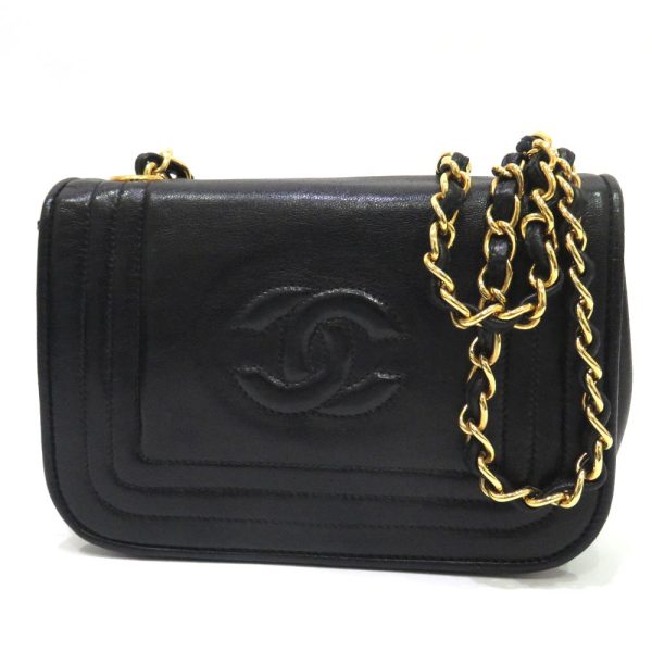 0 ch210212 1 Chanel Leather Mini Chain Shoulder Bag AB