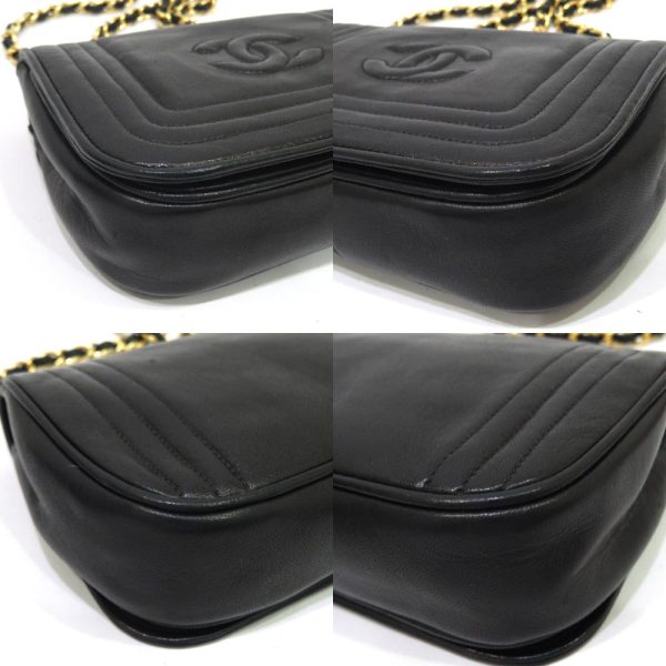 0 ch210212 1 06 Chanel Leather Mini Chain Shoulder Bag AB