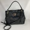 Yves Saint Laurent Muse 2 Way Hand Bag Black