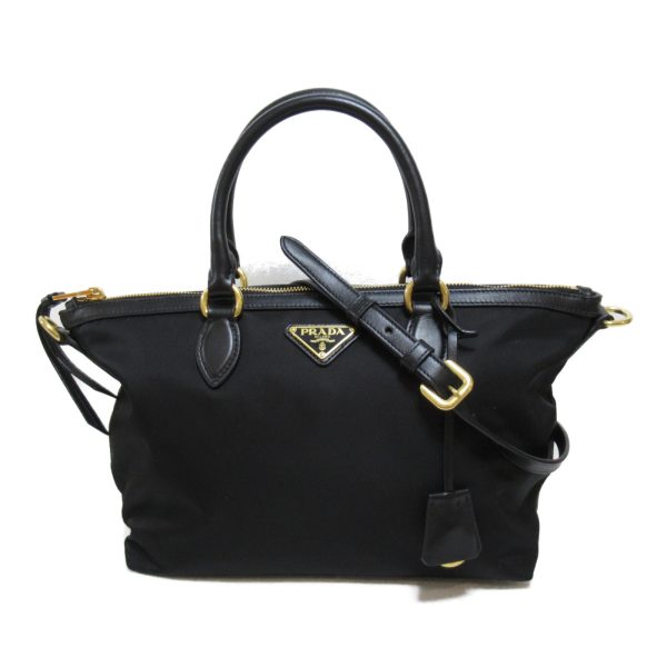 1 Prada 2 Way Shoulder Bag Nylon Black