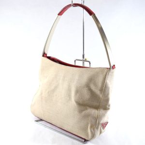1 Christian Dior White Smooth Leather D Bee Tote
