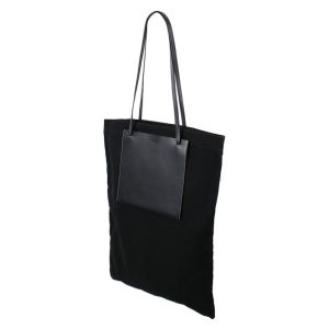 1 Jil Sander Tote Bag Canvas Black