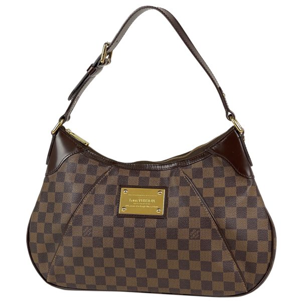 1 Louis Vuitton Thames GM Shoulder Bag Damier Ebene Brown