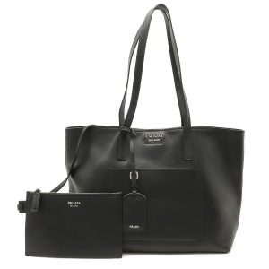 1 Saint Laurent Medium Shoulder Bag Clutch Bag Leather Black