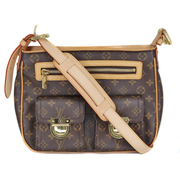 1 Louis Vuitton Hudson Gm Monogram Canvas Shoulder Bag