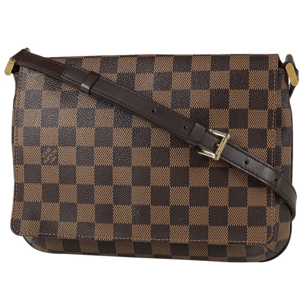 1 Louis Vuitton Musette Tango Short Ebene Shoulder Bag