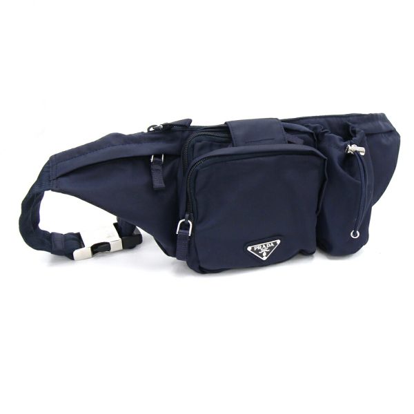 1 Prada Bumbag Waist Pouch Navy Nylon