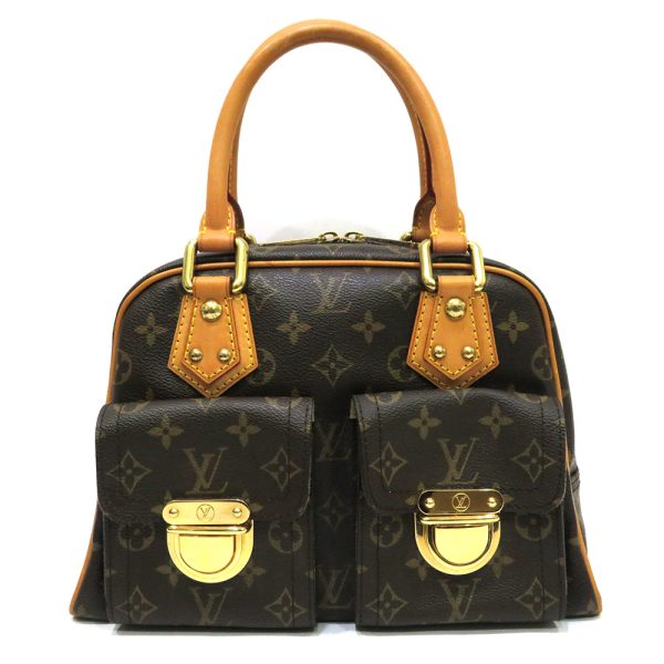 1 Louis Vuitton Monogram Manhattan PM Handbag