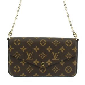 1 Louis Vuitton Flower Tote Zipped PM Monogram Shoulder Bag