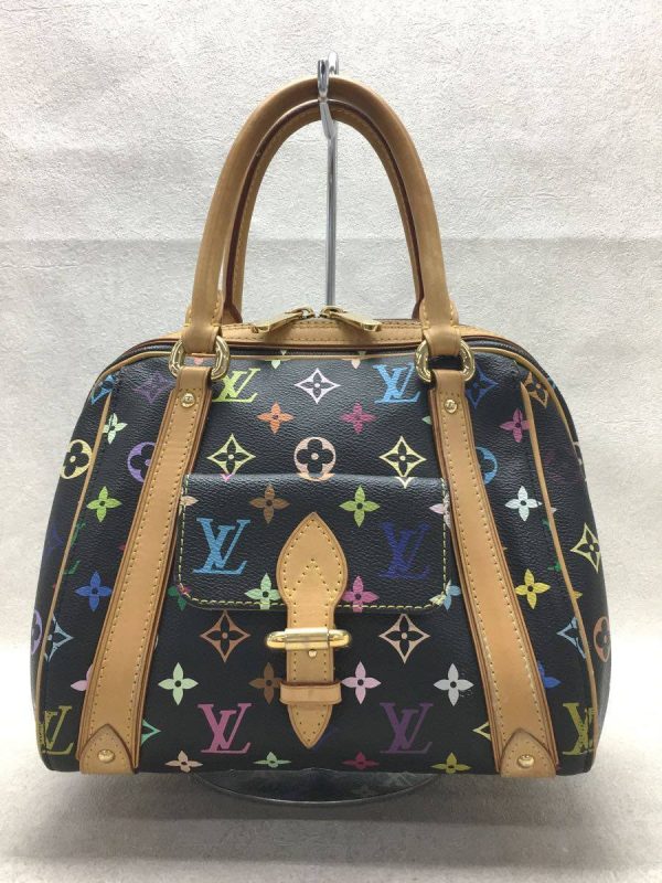 1 Louis Vuitton Priscilia Shoulder Bag Multicolor Black