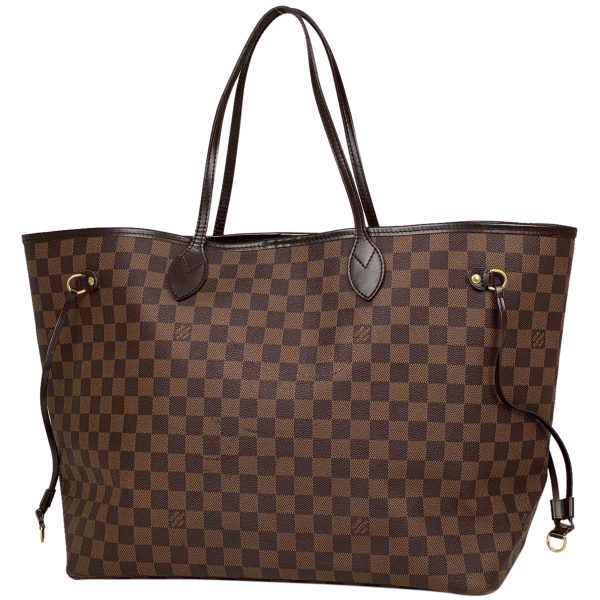 1 Louis Vuitton Neverfull GM Shoulder Bag Tote Damier Brown