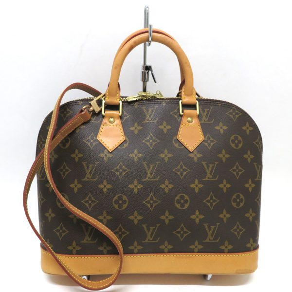 1 Louis Vuitton Alma PM Monogram Brown Handbag