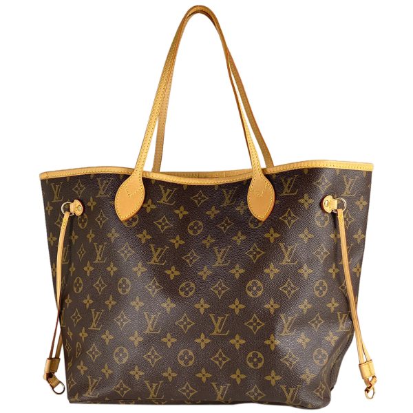 1 Louis Vuitton Neverfull MM Tote Bag Monogram Brown