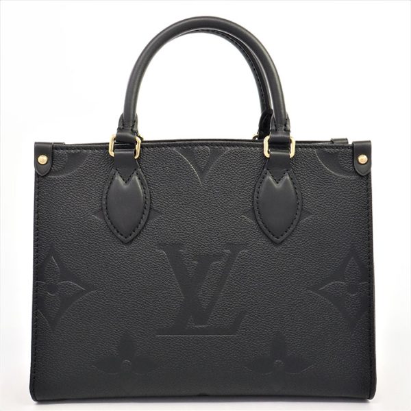 1 Louis Vuitton On The Go PM Monogram Emplant Handbag