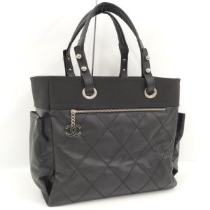 1 Prada Leather 2way Handbag Triangular Plate Black GD Metal Fittings Pouch With Storage Bag Included Shoulder Bag