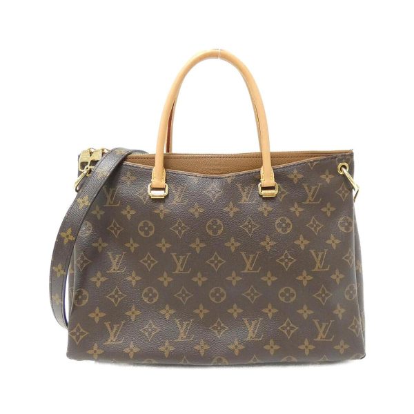 1 Louis Vuitton Monogram Pallas MM Handbag