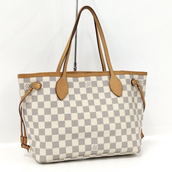 1 Louis Vuitton Neverfull PM Tote Bag Damier Azur