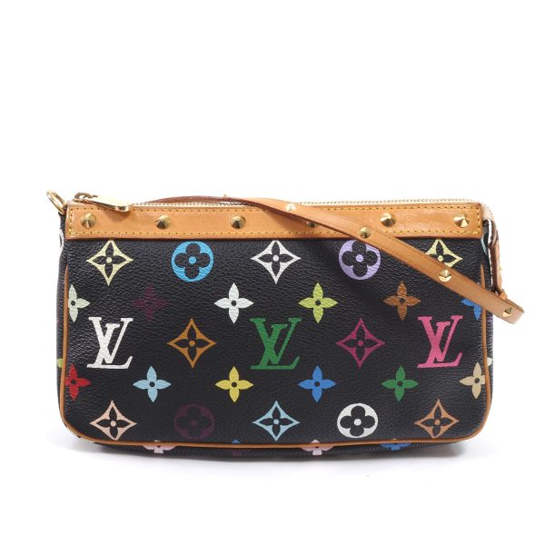 1 Louis Vuitton Monogram Multicolor Makeup Pouch Small Bag