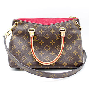 1 Louis Vuitton Pallas BB Handbag Brown Black