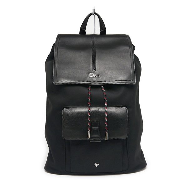 1 Dior Homme Motion Backpack Nylon Leather Black Rucksack