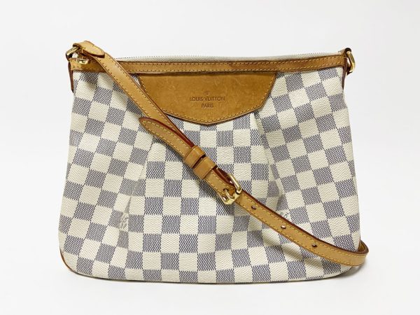 1 Louis Vuitton Damier Azur Siracusa PM Shoulder Bag Crossbody