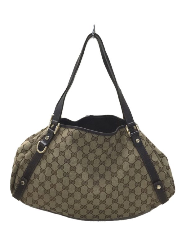 1 Gucci Tote Bag GG Canvas Brown