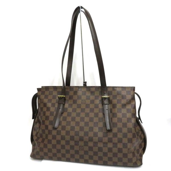 1 Louis Vuitton Damier Chelsea Tote Bag Brown