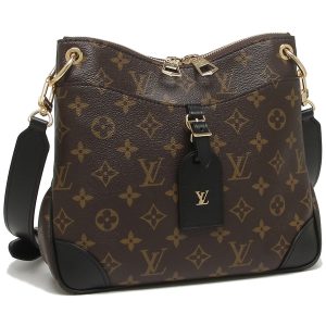 1 Louis Vuitton Shoulder Bag Leather Brown Overall Pattern